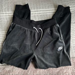 Nike velour joggers